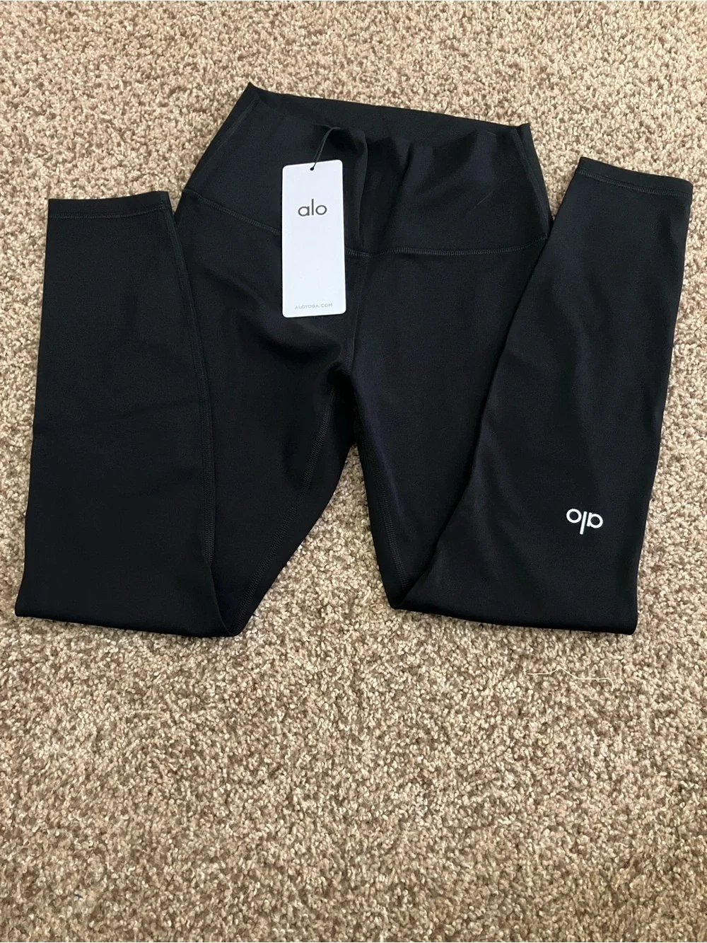 ALO Yoga Black or brown SoftSculpt High-Waist Leggings